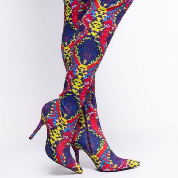 CALL ME PYTHON BOOT IN MULTI SNAKE - Picture 4 of 7